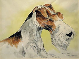 Portrait d'un Chien Portrait d'un Chien